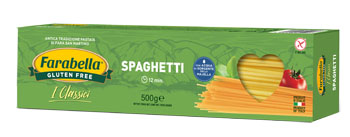 FARABELLA SPAGHETTI PASTA DIETETICA SENZA GLUTINE 500 G - goldeneffe.it