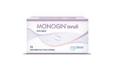 MONOGIN OVULI VAGINALI 10 PEZZI - goldeneffe.it