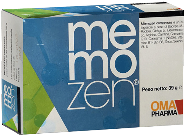 MEMOZEN 30 COMPRESSE 39 G - goldeneffe.it