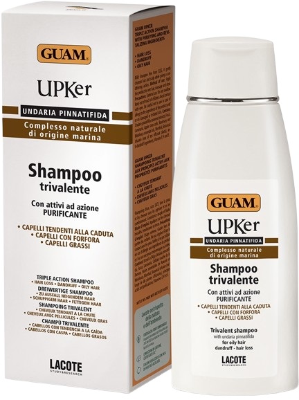 GUAM UPKER SHAMPOO TRIVALENTE 200 ML - goldeneffe.it
