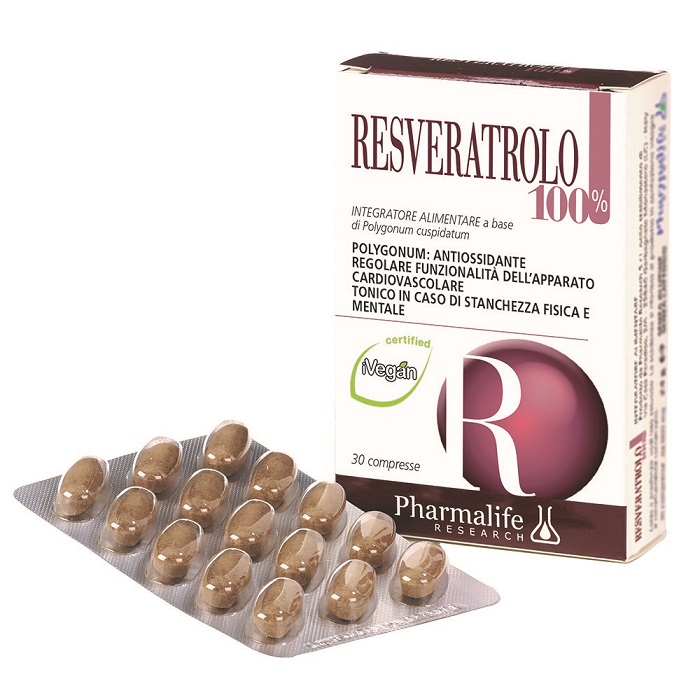 RESVERATROLO 100% 30 COMPRESSE - goldeneffe.it