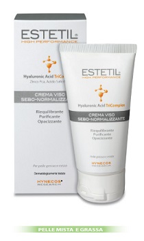 ESTETIL CREMA VISO SEBONORM PELLI MISTE E GRASSE 40 ML - goldeneffe.it