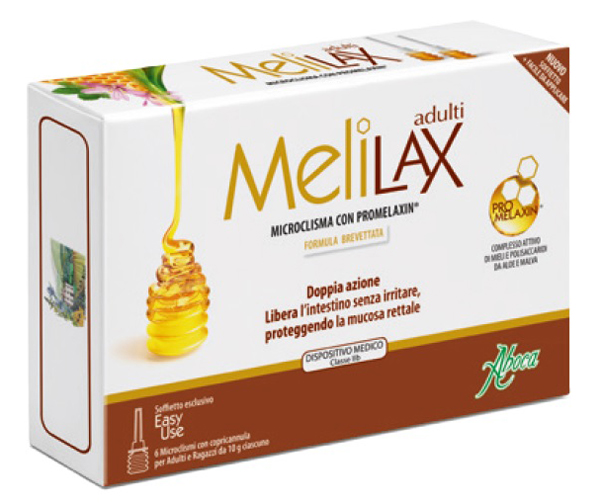 MELILAX ADULTI MICROCLISMI 6 PEZZI 10 G - goldeneffe.it