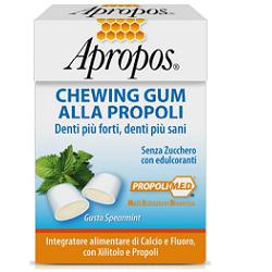 APROPOS CHEWINGUM PROPOLI 25 G - goldeneffe.it