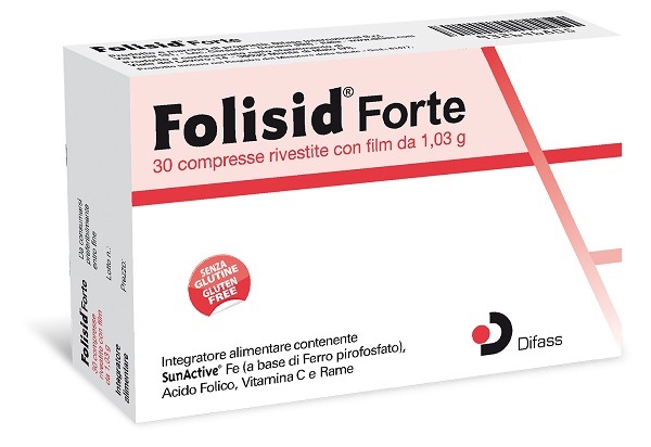 FOLISID FORTE 30 COMPRESSE 3,9 G - goldeneffe.it