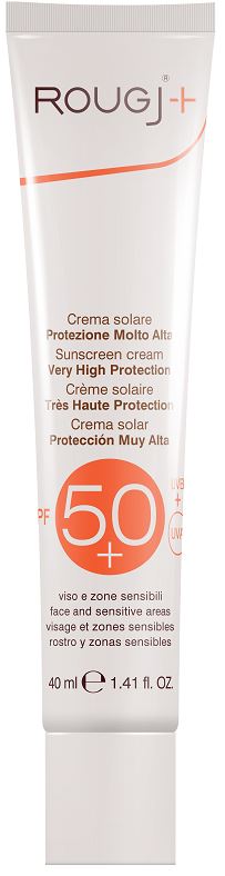 ROUGJ CREMA SOLARE VISO SPF 50+ PROTEZIONE MOLTO ALTA 40 ML - goldeneffe.it