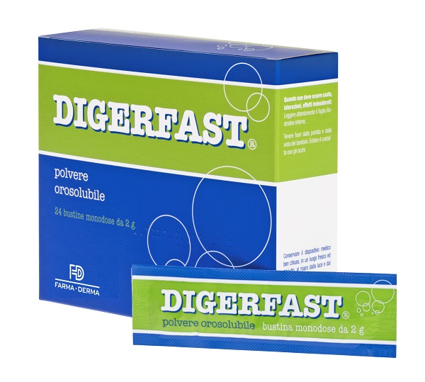 DIGERFAST POLVERE 24 BUSTINE MONODOSE 2 G - goldeneffe.it