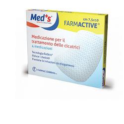 CEROTTO FARMACTIVE CICATRICI 7,5X10 CM 4 PEZZI - goldeneffe.it