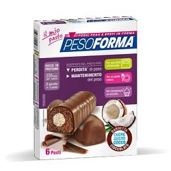 PESOFORMA BARRETTA CUORE COCCO 6 PASTI 12 X 31 G - goldeneffe.it