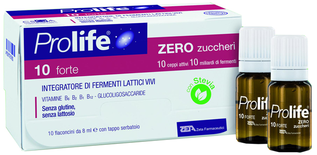 PROLIFE 10 MILIARDI ZERO ZUCCHERO 10 FLACONI DA 8 ML - goldeneffe.it
