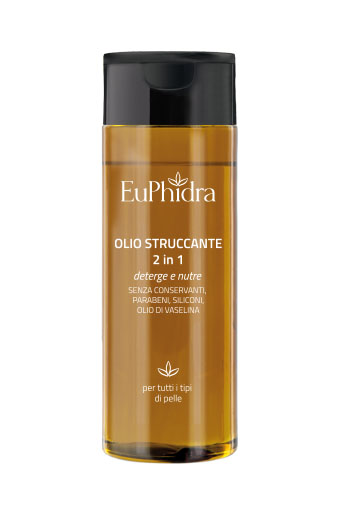 EUPHIDRA OLIO DETERGENTE STRUCCANTE IN FLACONE DA 100 ML CON ASTUCCIO - goldeneffe.it
