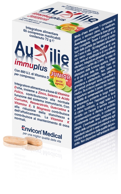 AUXILIE IMMUPLUS JUNIOR 30 COMPRESSE - goldeneffe.it