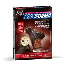 PESOFORMA BARRETTE DARK 12 X 31 G - goldeneffe.it