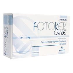 PHARCOS FOTOKER ORALE 30 COMPRESSE - goldeneffe.it