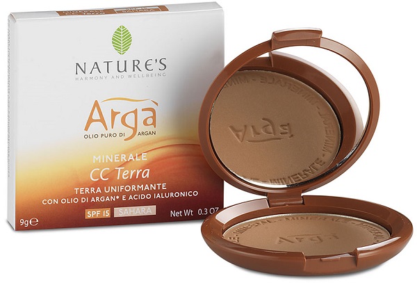 ARGA' CC TERRA UNIFORMANTE SAHARA SPF15 9 G NATURE'S - goldeneffe.it
