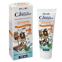 PASTA CAPITANO DENTIFRICIO JUNIOR 75 ML - goldeneffe.it