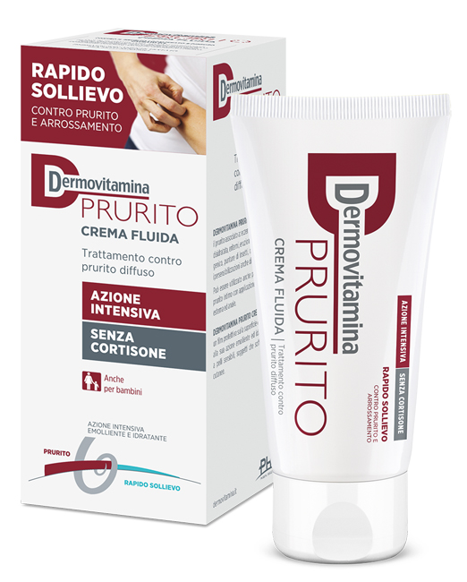 DERMOVITAMINA PRURITO CREMA FLUIDA AZIONE INTENSIVA SENZA CORTISONE 150 ML - goldeneffe.it