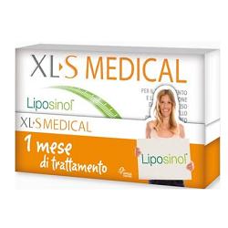 XLS MEDICAL LIPOSINOL 1 MESE TRATTAMENTO 180 COMPRESSE - goldeneffe.it