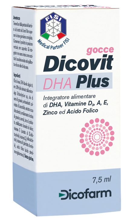 DICOVIT DHA PLUS 7,5 ML - goldeneffe.it