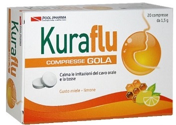 KURAFLU GOLA LIMONE/MIELE 20 COMPRESSE - goldeneffe.it