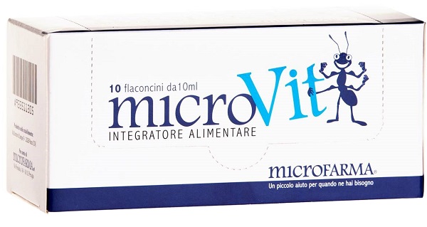 MICROVIT 10 FLACONCINI DA 10 ML - goldeneffe.it