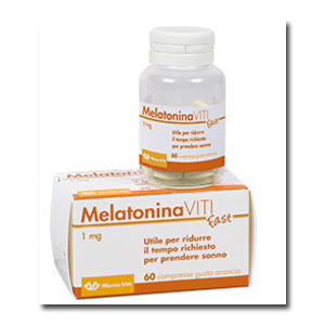MELATONINA VITI FAST 1MG 60 COMPRESSE GUSTO ARANCIA - goldeneffe.it