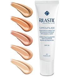 RILASTIL CAMOUFLAGE FONDOTINTA CORRETTIVO FLUIDO ELEVATA COPRENZA 30 30 ML - goldeneffe.it