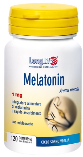 LONGLIFE MELATONIN 1 MG 120 COMPRESSE - goldeneffe.it