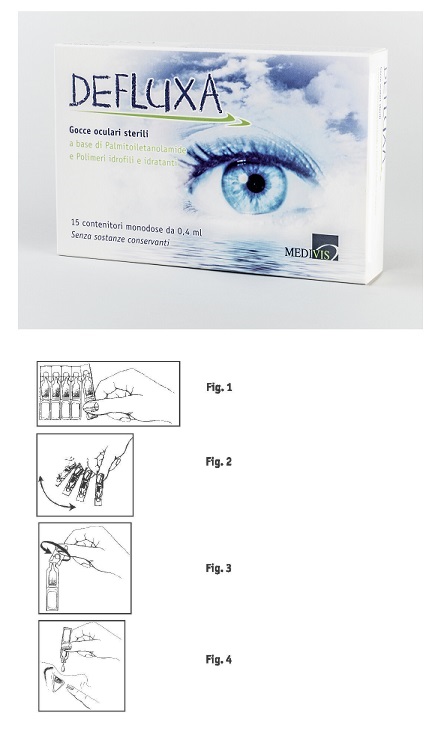 DEFLUXA GOCCE OCULARI 15 CONTENITORI MONODOSE DA 0,4 ML - goldeneffe.it