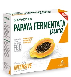BODY SPRING PAPAYA FERMENTATA PURA INTENSIVE 12 BUSTINE - goldeneffe.it