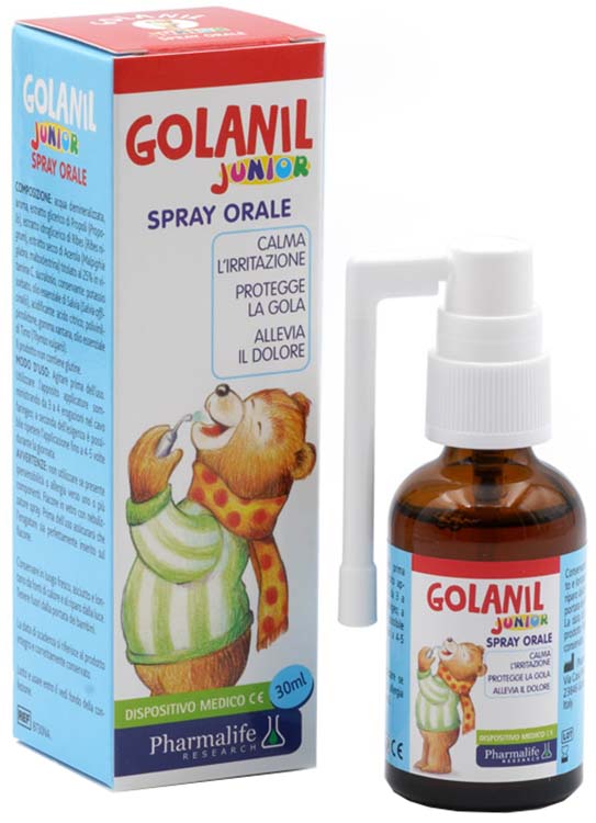 SPRAY ORALE GOLANIL JUNIOR 30 ML - goldeneffe.it