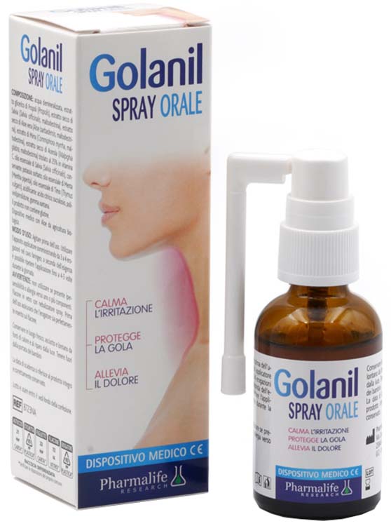 SPRAY ORALE GOLANIL 30 ML - goldeneffe.it