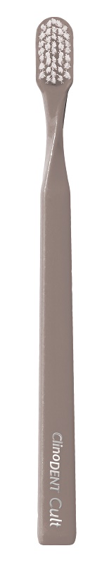 CLINODENT CULT MARRONE TORTORA SPAZZOLINO DA DENTI MEDIO - goldeneffe.it