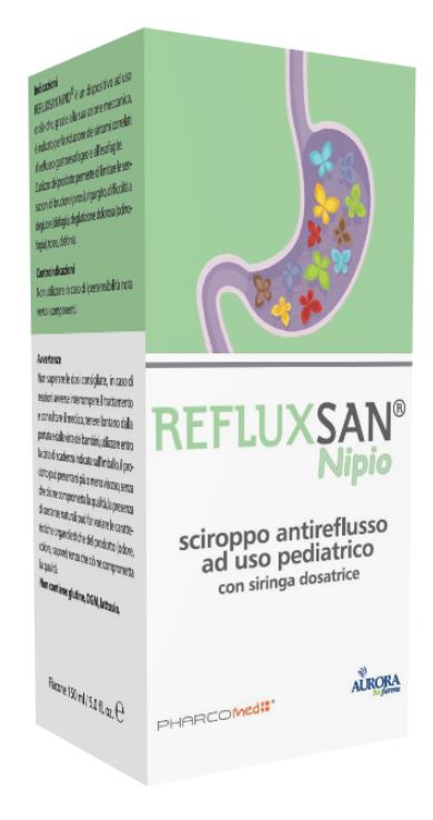 REFLUXSAN NIPIO SCIROPPO ANTIREFLUSSO 150 ML - goldeneffe.it