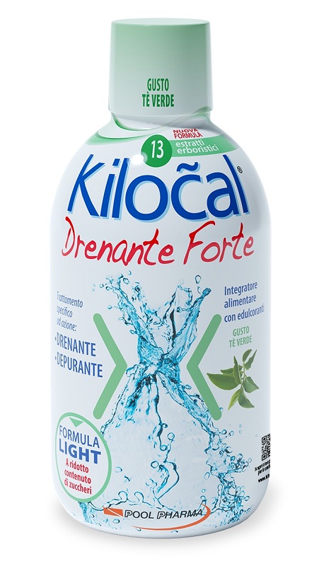 KILOCAL DRENANTE FORTE THE VERDE 500 ML - goldeneffe.it