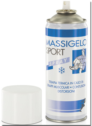 GHIACCIO ISTANTANEO MASSIGELO SPORT BOMBOLETTA SPRAY 400ML - goldeneffe.it