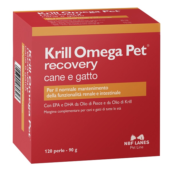 KRILL OMEGA PET RECOVERY BLISTER 120 PERLE - goldeneffe.it