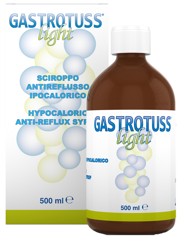 SCIROPPO ANTIREFLUSSO IPOCALORICO GASTROTUSS LIGHT 500 ML - goldeneffe.it
