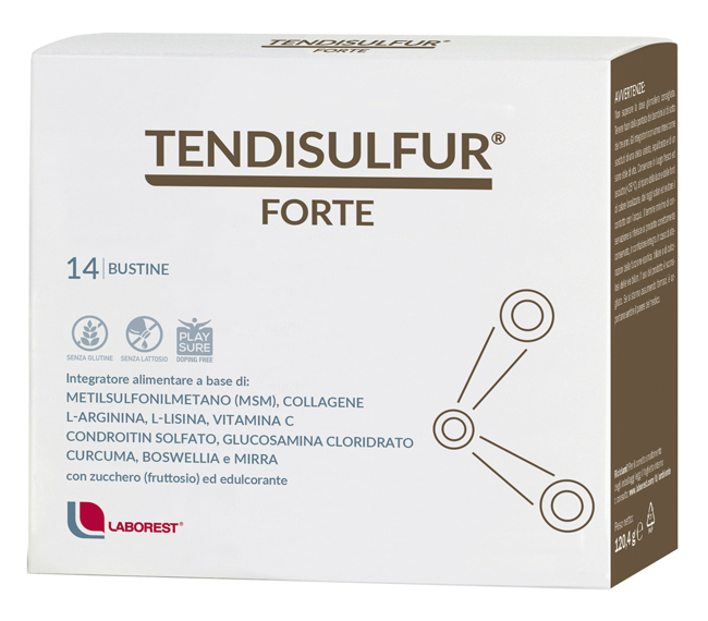 TENDISULFUR FORTE 14 BUSTE 119 G - goldeneffe.it