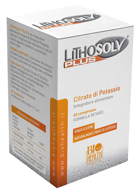 LITHOSOLV PLUS 60 COMPRESSE - goldeneffe.it