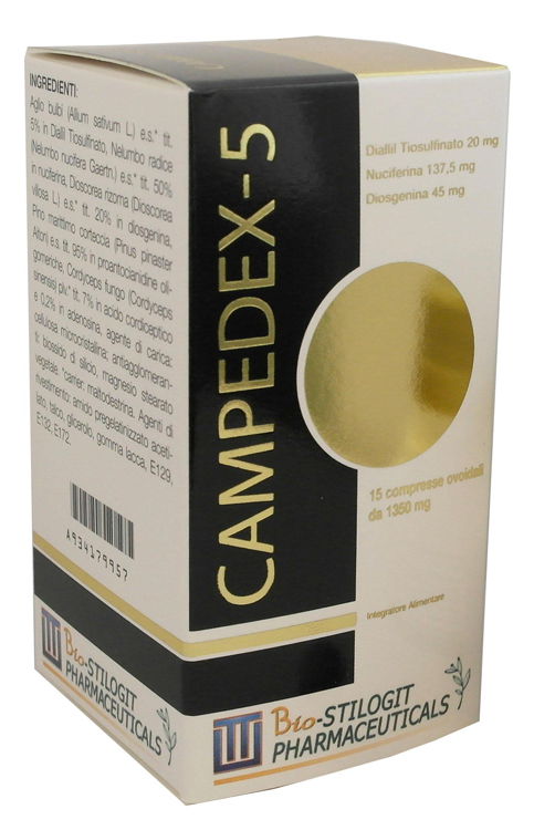 CAMPEDEX-5 15 COMPRESSE OVOIDALI 18 G - goldeneffe.it
