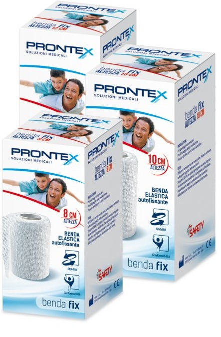 BENDA ELASTICA PRONTEX FIX AUTOFISSANTE 12 CM DI ALTEZZA PER4 METRI IN ESTENSIONE 1 PEZZO - goldeneffe.it