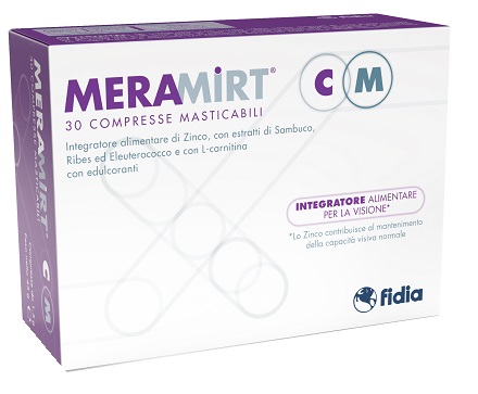 MERAMIRT CM 30 COMPRESSE MASTICABILI - goldeneffe.it
