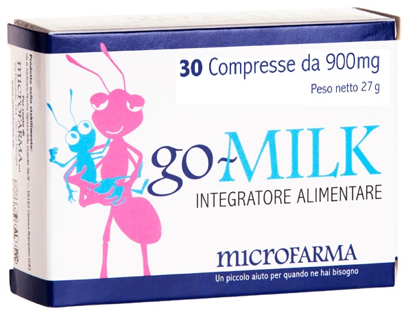 GO-MILK 30 COMPRESSE - goldeneffe.it