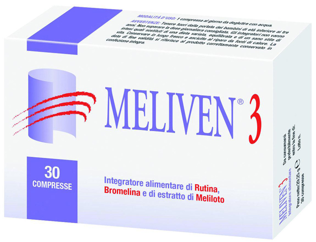 MELIVEN 3 30 COMPRESSE - goldeneffe.it