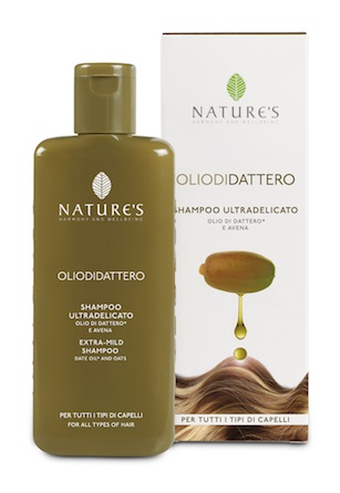 NATURE'S OLIO DI DATTERO SHAMPOO ULTRADELICATO 200 ML - goldeneffe.it
