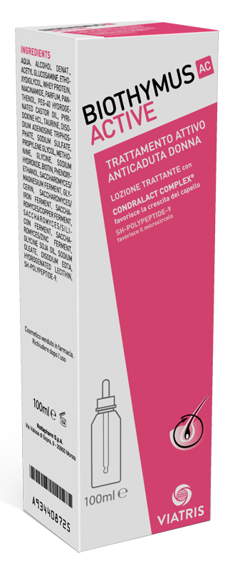BIOTHYMUS AC ACTIVE TRATTAMENTO ATTIVO ANTICADUTA DONNA LOZIONE 100 ML - goldeneffe.it