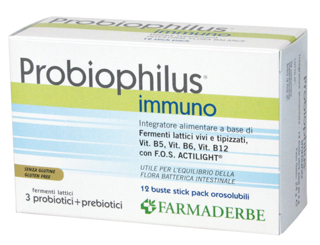 PROBIOPHILUS IMMUNO 12 BUSTE - goldeneffe.it