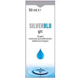 SILVER BLU GOCCE 50 ML - goldeneffe.it