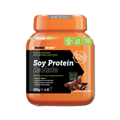 SOY PROTEIN ISOLATE DELICIOUS CHOCOLATE POLVERE 500 G - goldeneffe.it